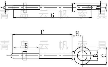 277吊環(huán)螺絲型號(hào)規(guī)格